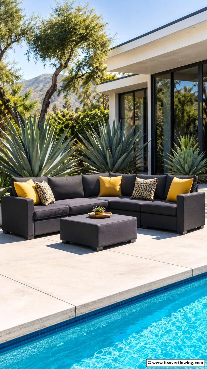 Modular Garden Sofas for Versatility - 20 Garden Furniture Ideas to Create a Beautiful Outdoor Space