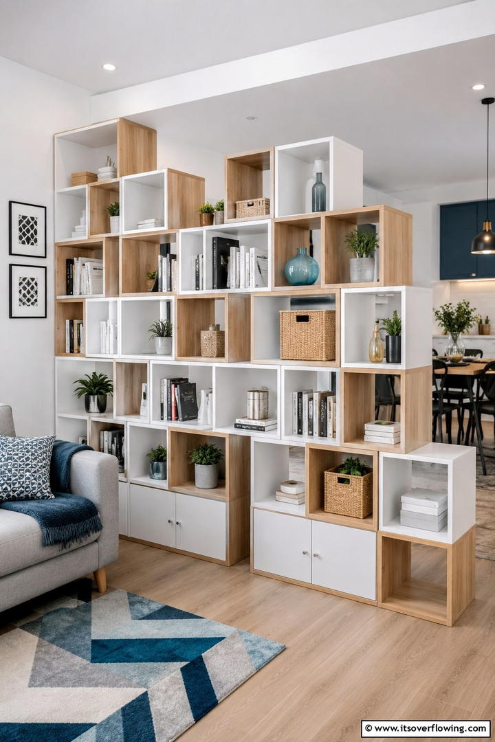 Modular Storage Cubes - 30 Tiny House Storage Ideas to Maximize Compact Living Spaces