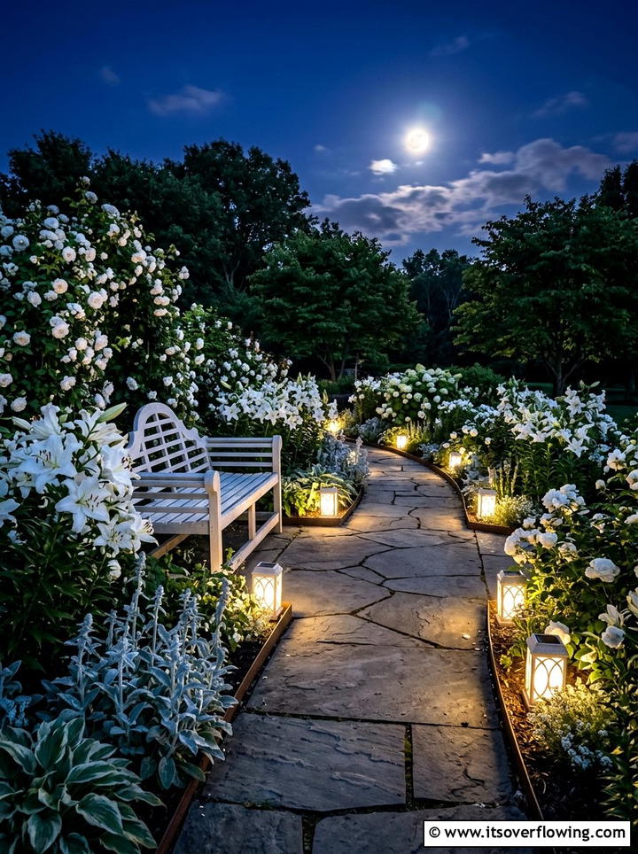 Moon Garden For Night - 25 creative garden ideas with tea gardens