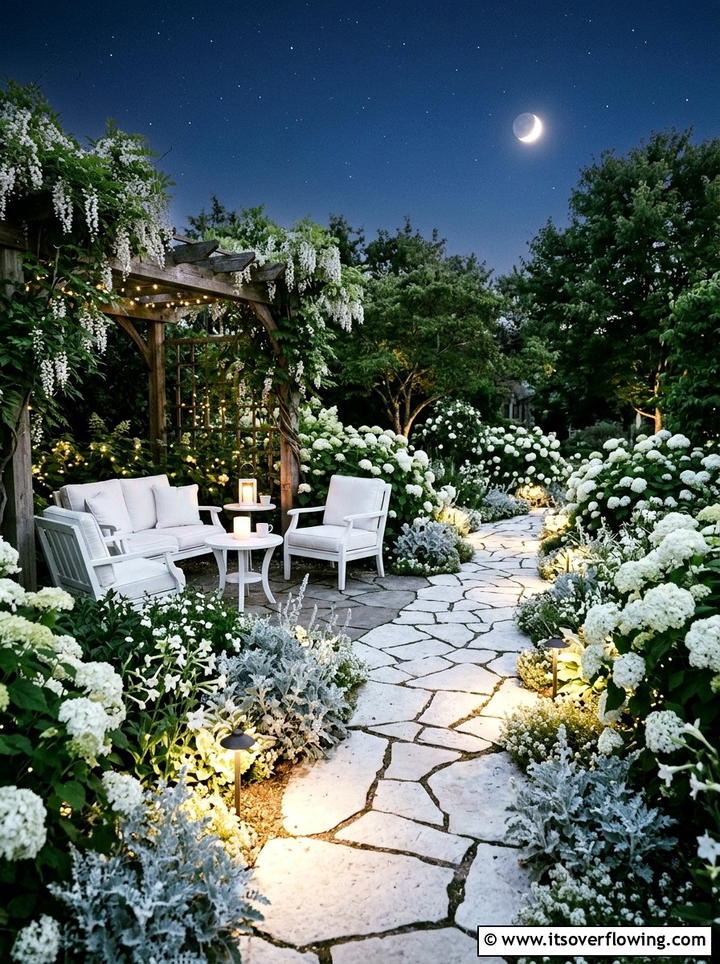 Moon Garden Retreat - 25 backyard ideas with meditation corner