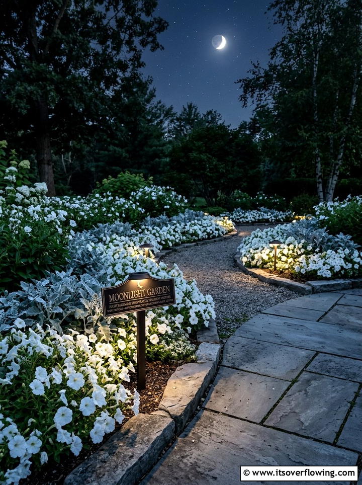 Moonlight Garden Marker - 25 creative garden ideas with personalized signs