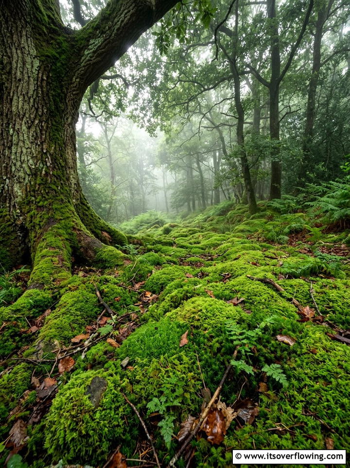 Moss Covered Ground - 25 garden ideas for side yards