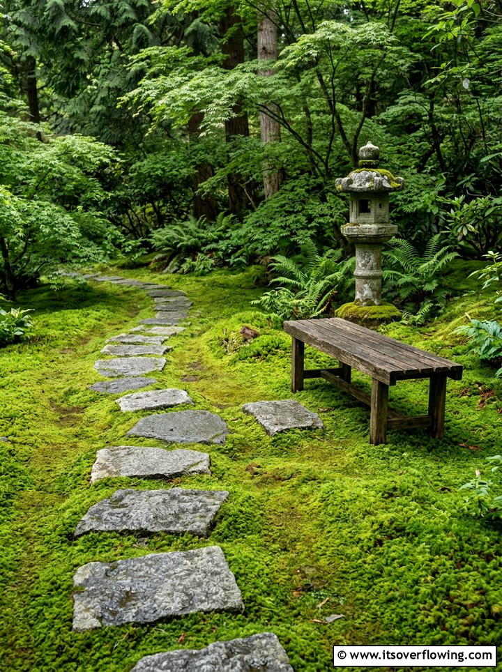 Moss Covered Ground - 25 garden ideas for peace and relaxation