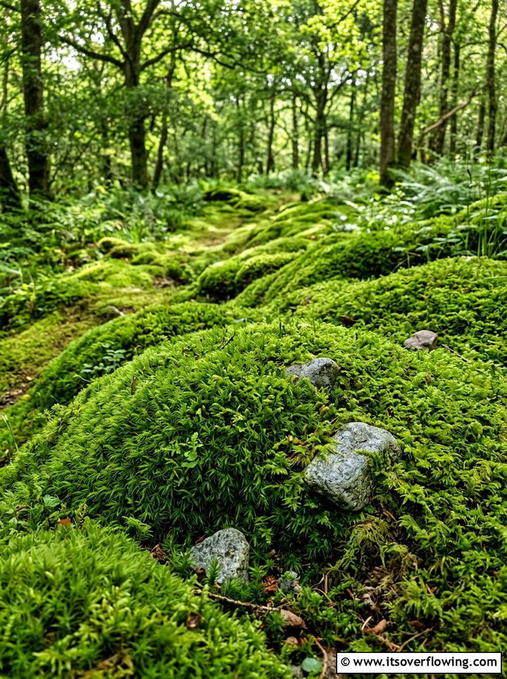 Moss Ground Cover - 25 garden ideas for japanese style