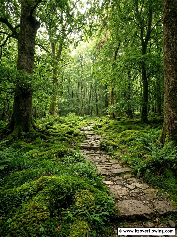 Moss carpet shade - 25 creative garden ideas with sensory planting