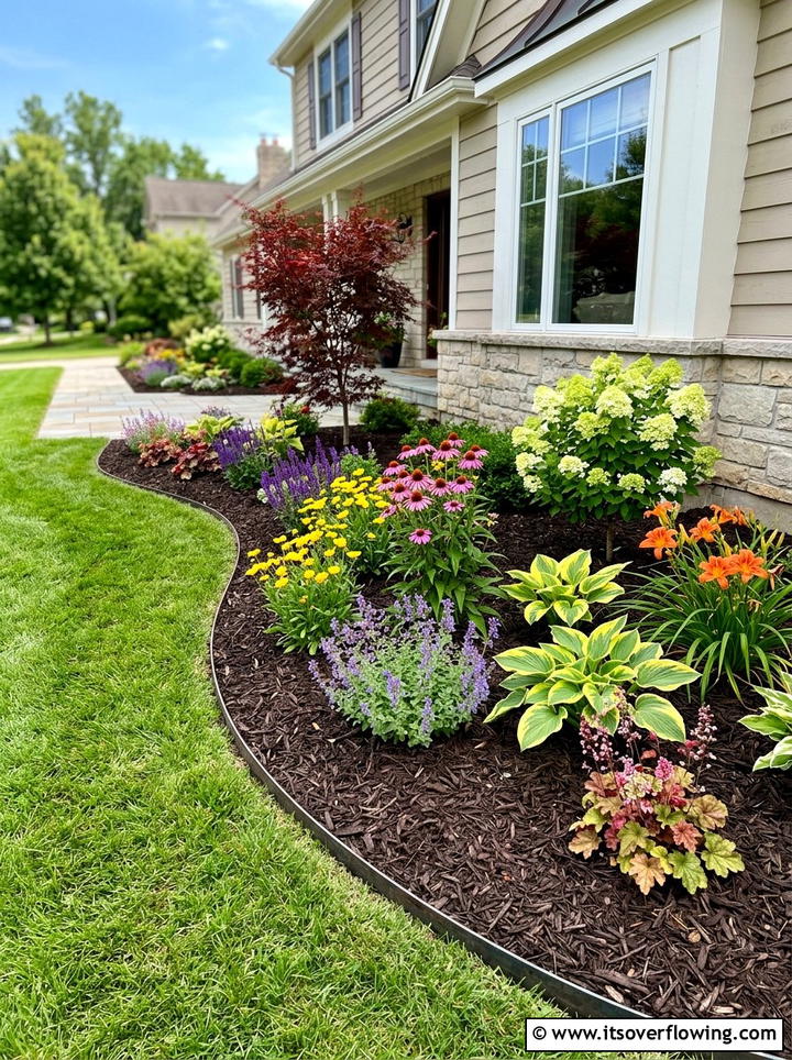 Mulch Flower Bed - 25 backyard ideas for weekend projects