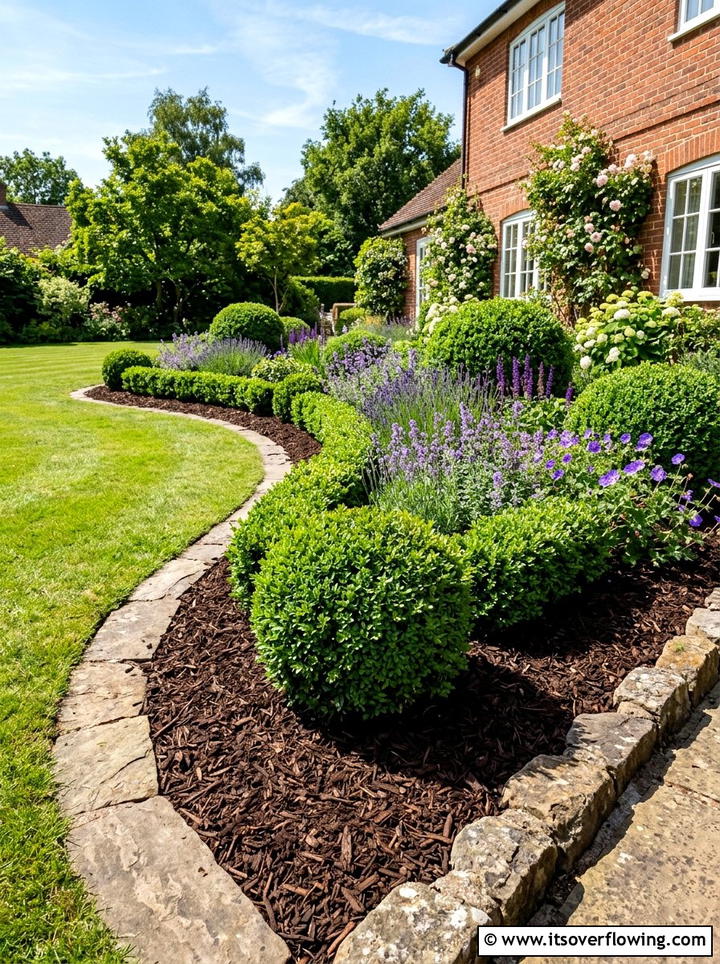 Mulch garden bed - 25 small garden ideas for side yard