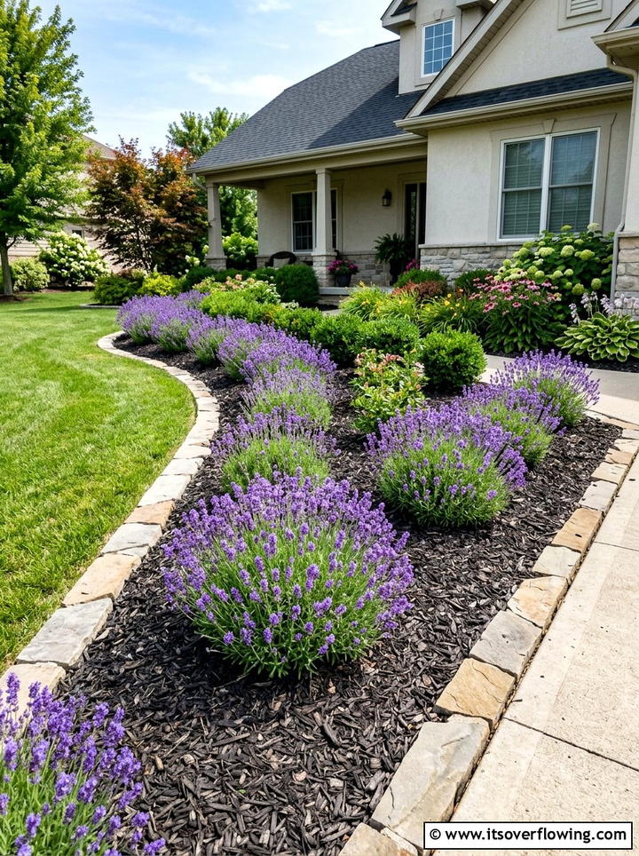 Mulch landscaping - 25 creative garden ideas with drought proof landscaping