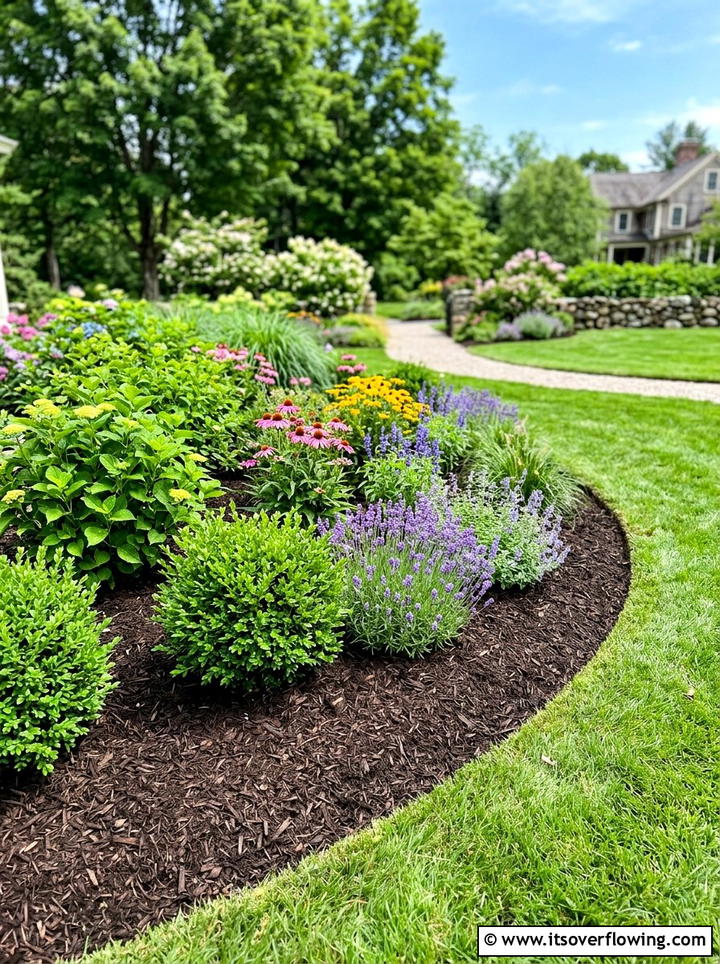 Mulched Garden Bed - 25 garden design ideas for beginners