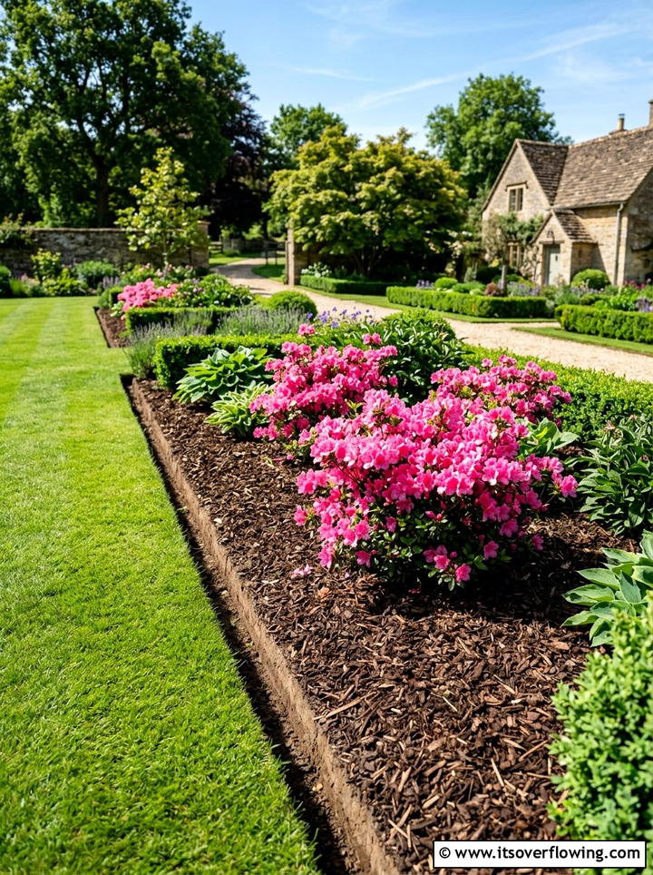 Mulched Garden Edge - 25 garden ideas for spring
