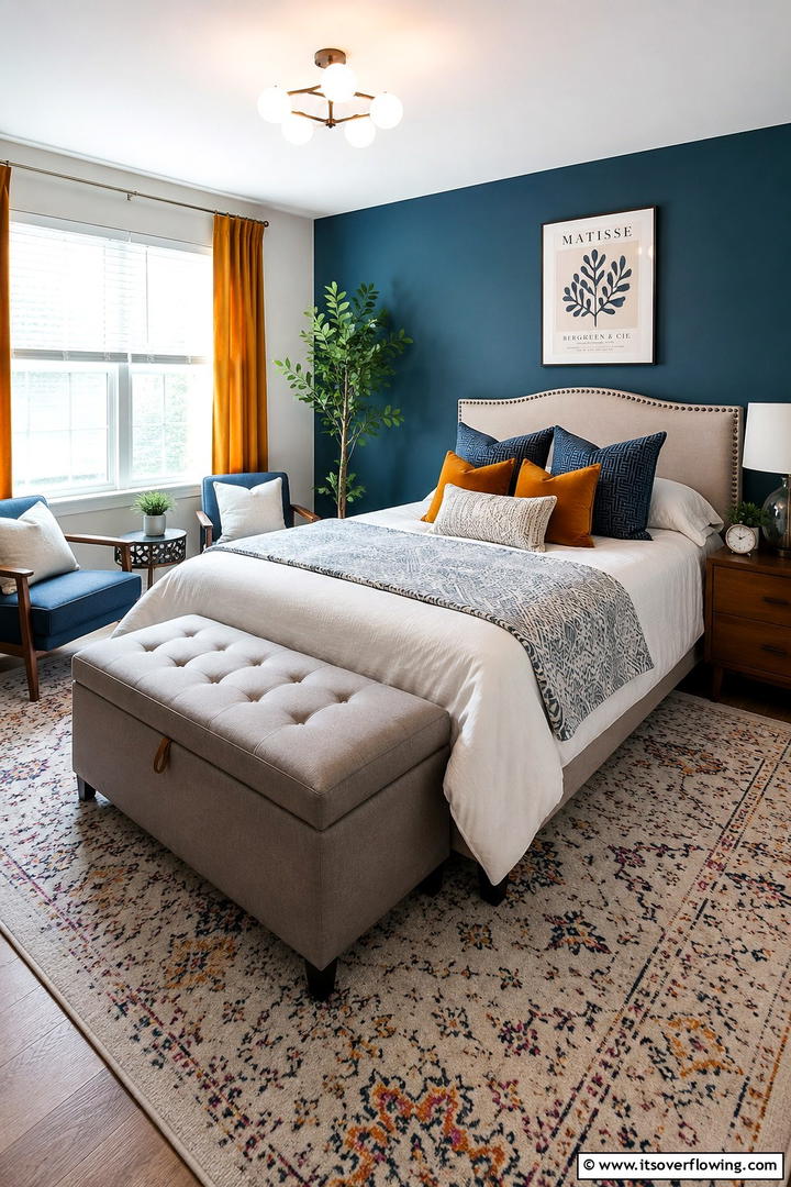 Multi Functional Seating Solutions - 30 Space-Saving Small Guest Bedroom Ideas for Cozy Comfort