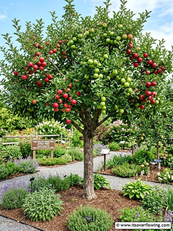 Multi Grafted Fruit Tree - 25 creative garden ideas with patio fruit trees