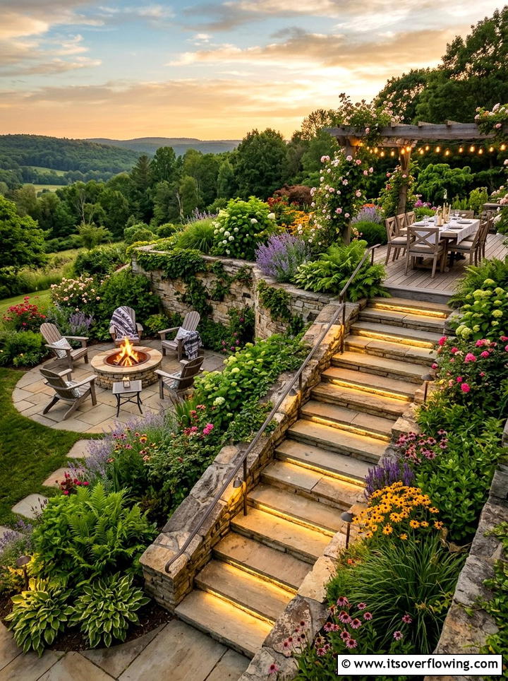 Multi Level Garden Terrace - 25 garden design ideas with terraces