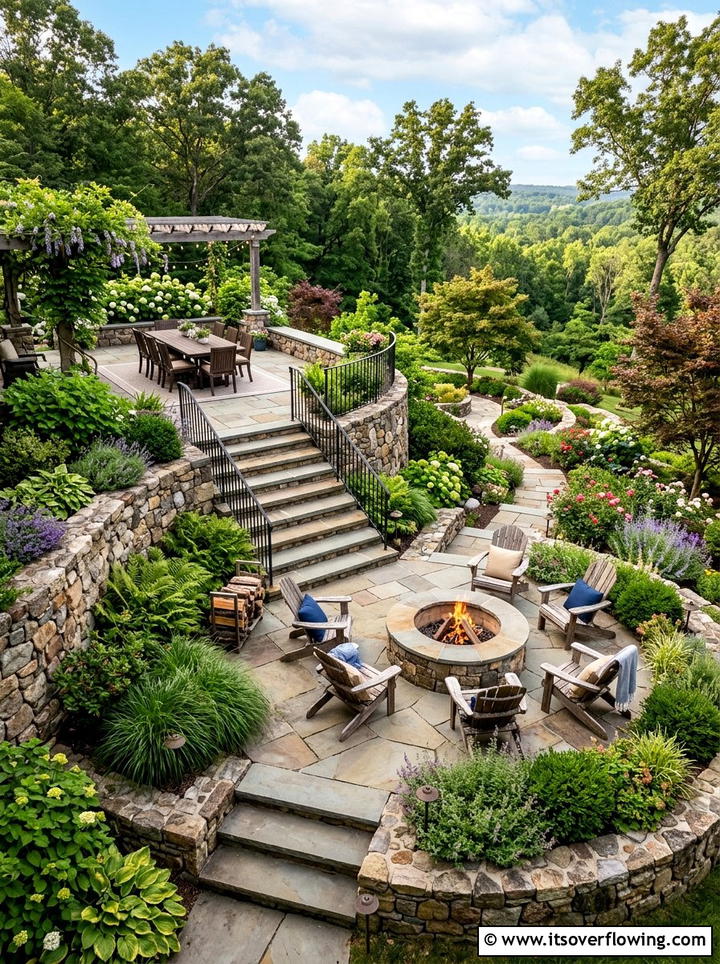 Multi Level Patio - 25 garden design ideas for patios