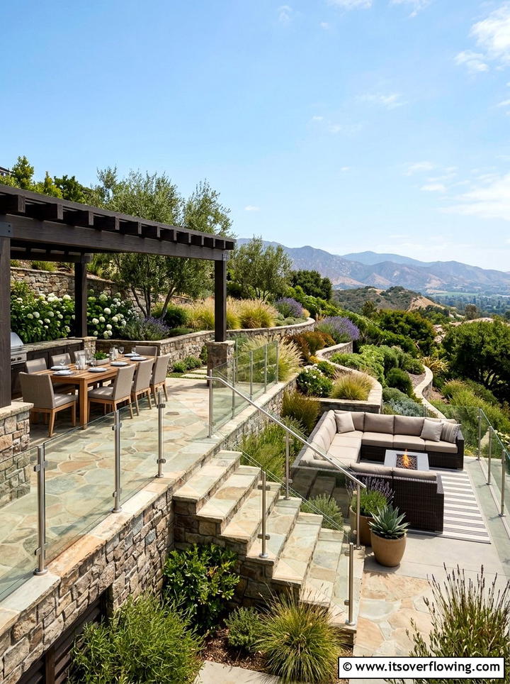 Multi Level Patio - 25 backyard ideas with patio