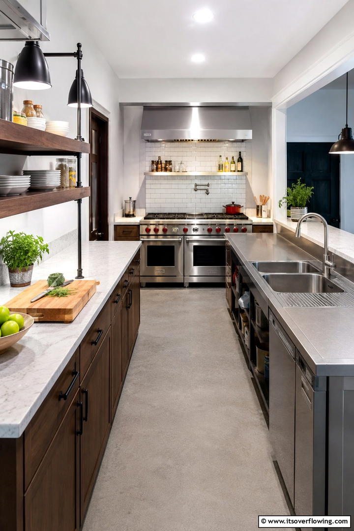 Multi Zone Cooking Areas - 30 Scandinavian Kitchen Ideas- Minimalist & Cozy Designs