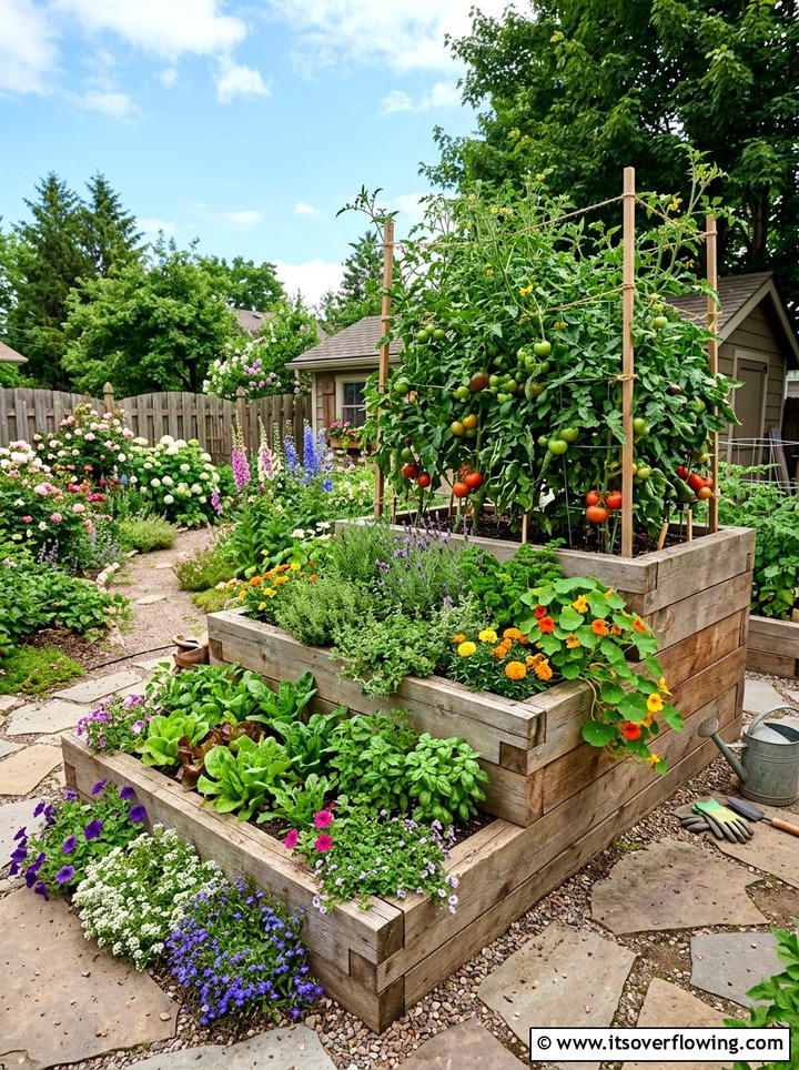 Multi level raised bed - 25 garden design ideas with raised beds
