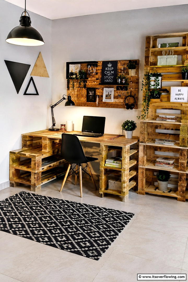 Multifunctional Study Area - 30 Study Room Ideas to Boost Focus and Productivity at Home