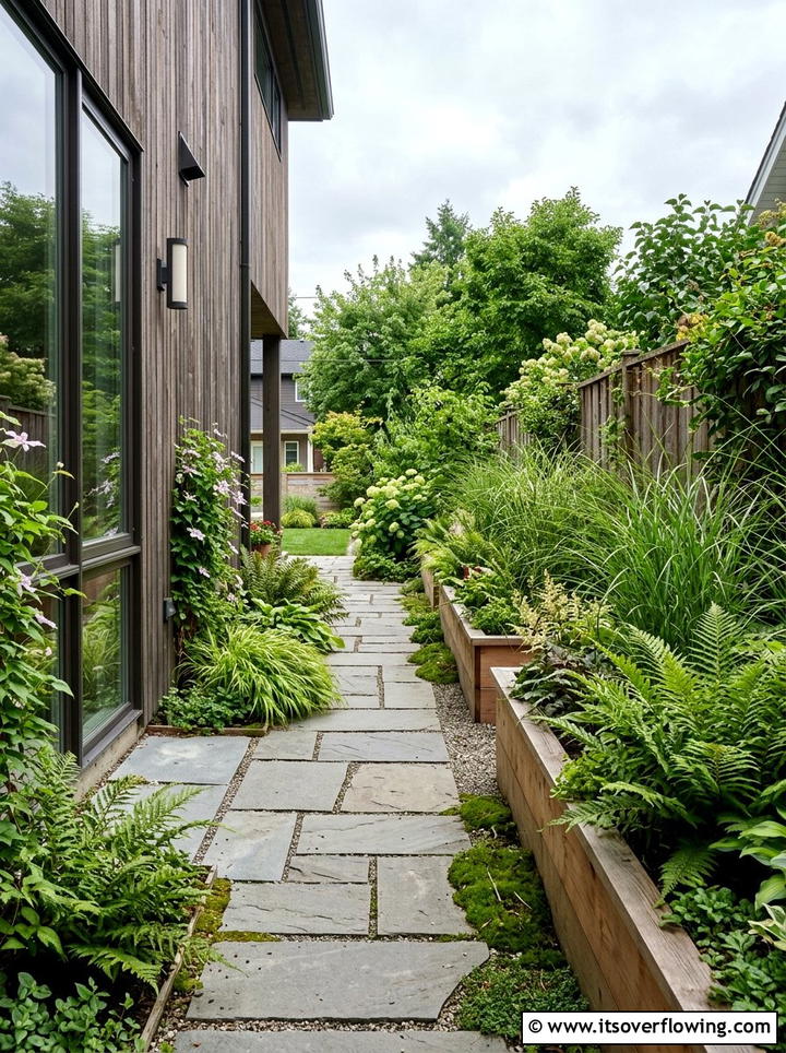 Narrow Side Yard Garden - 25 small garden ideas with raised beds