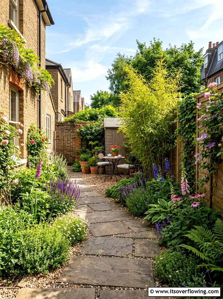 Narrow Townhouse Backyard - 25 garden ideas for townhouses