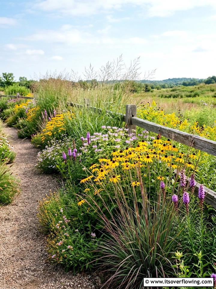 Native Plant Border - 25 garden ideas for spring