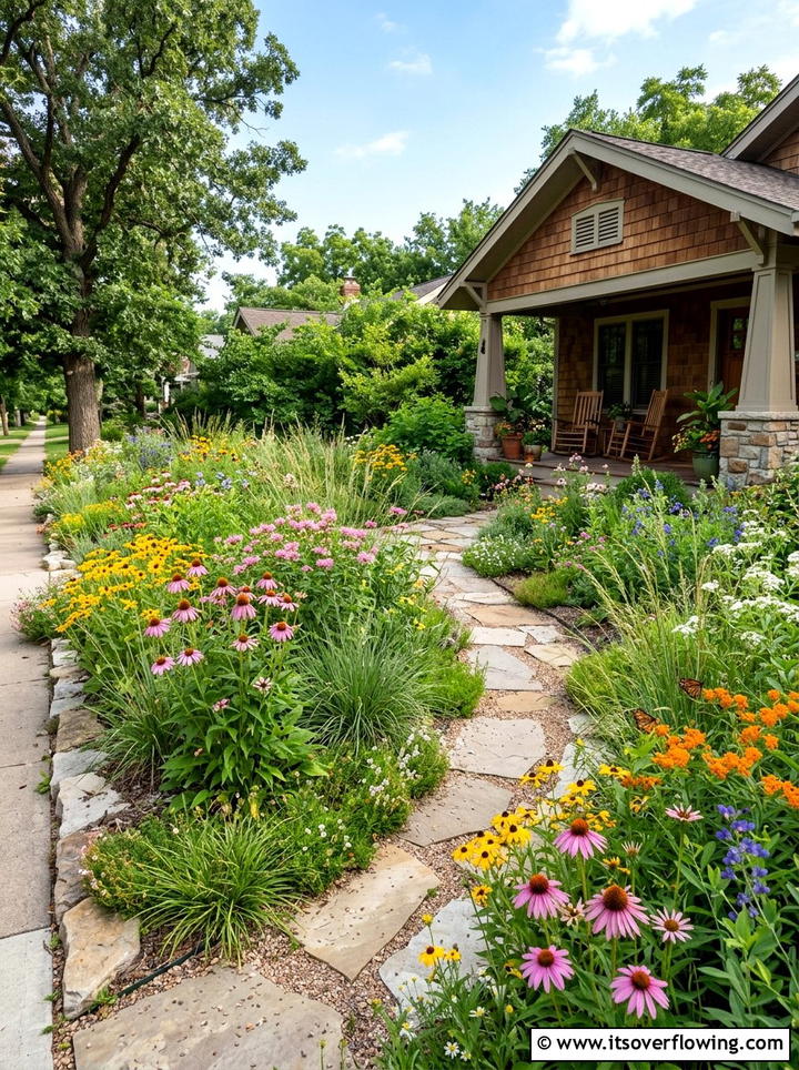 Native Plant Front Yard - 25 garden ideas for curb appeal
