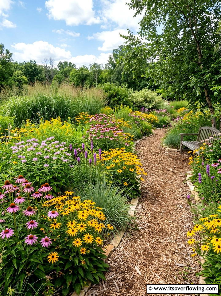 Native Plant Garden - 25 garden ideas for bees