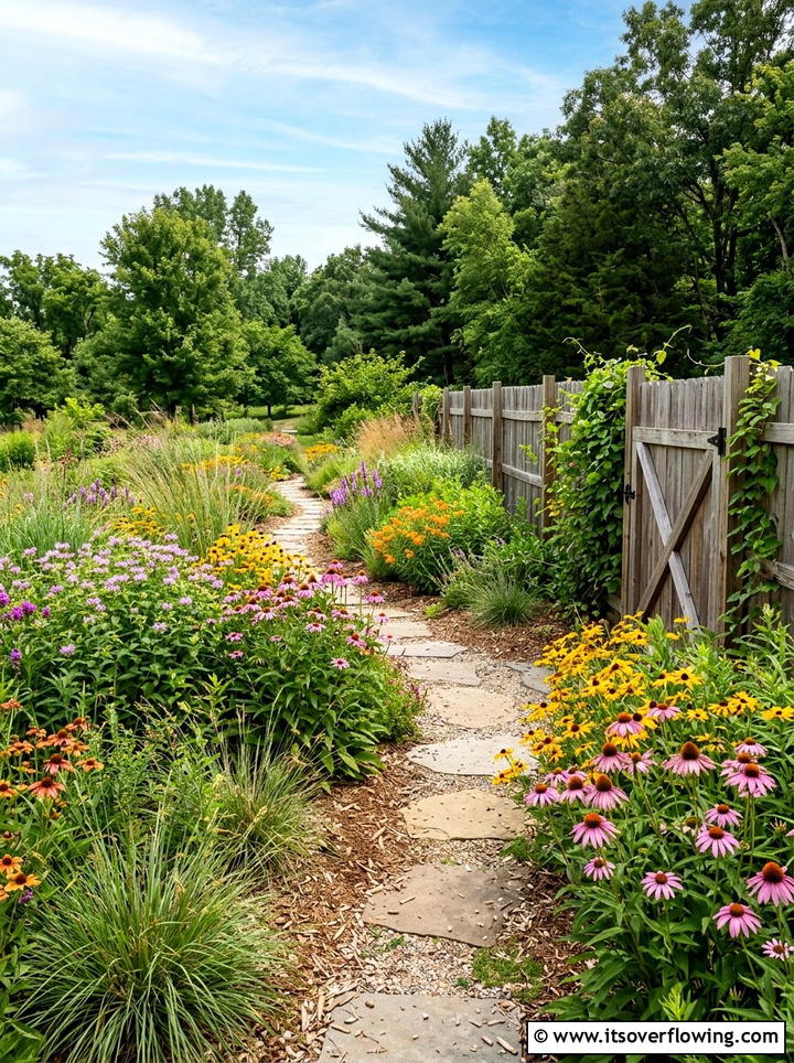 Native Plant Garden - 25 garden ideas for beginners