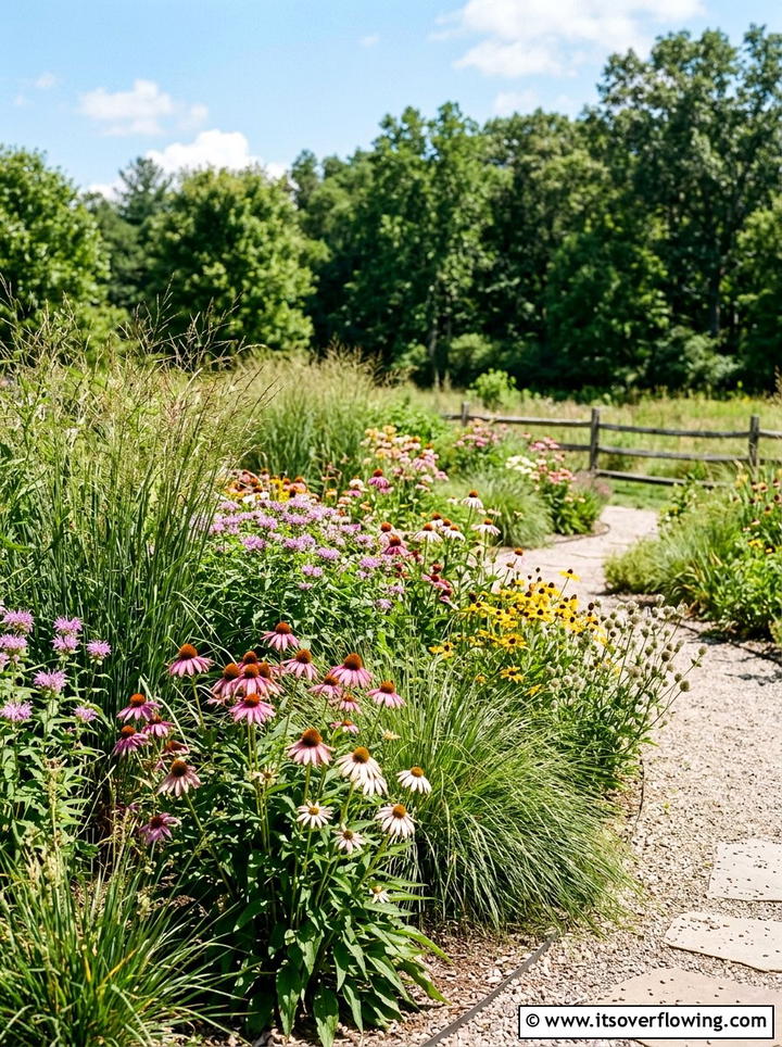 Native Plant Garden - 25 garden ideas for side yards