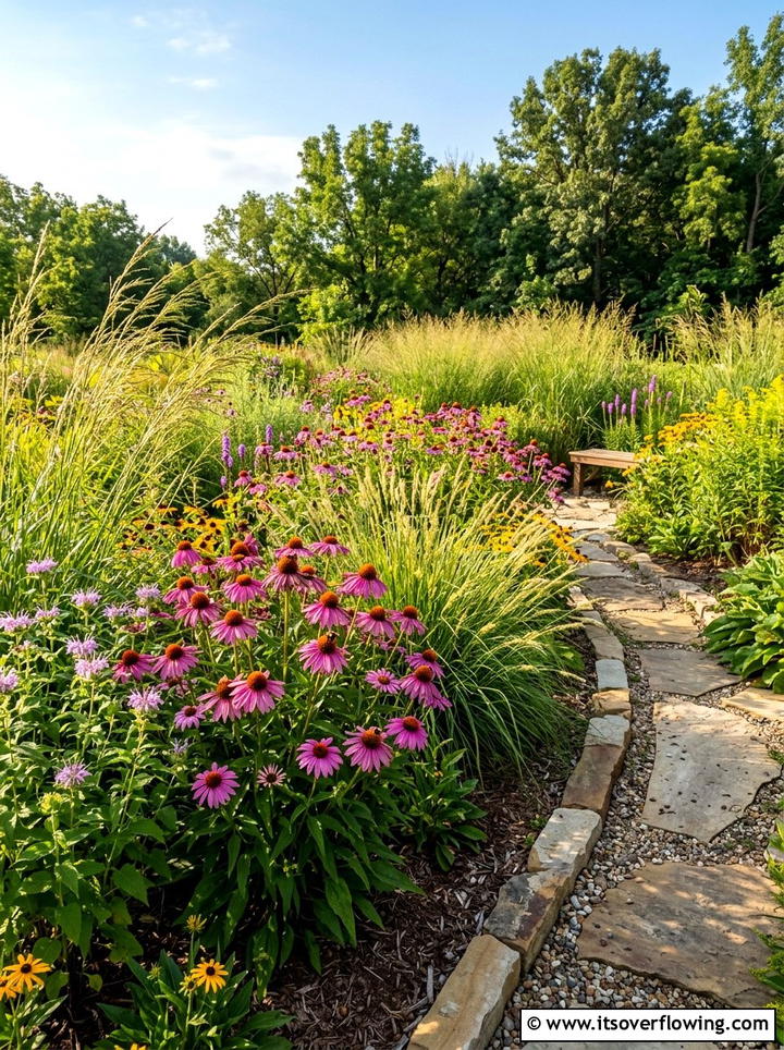 Native Plant Garden - 25 creative garden ideas with sustainable landscaping