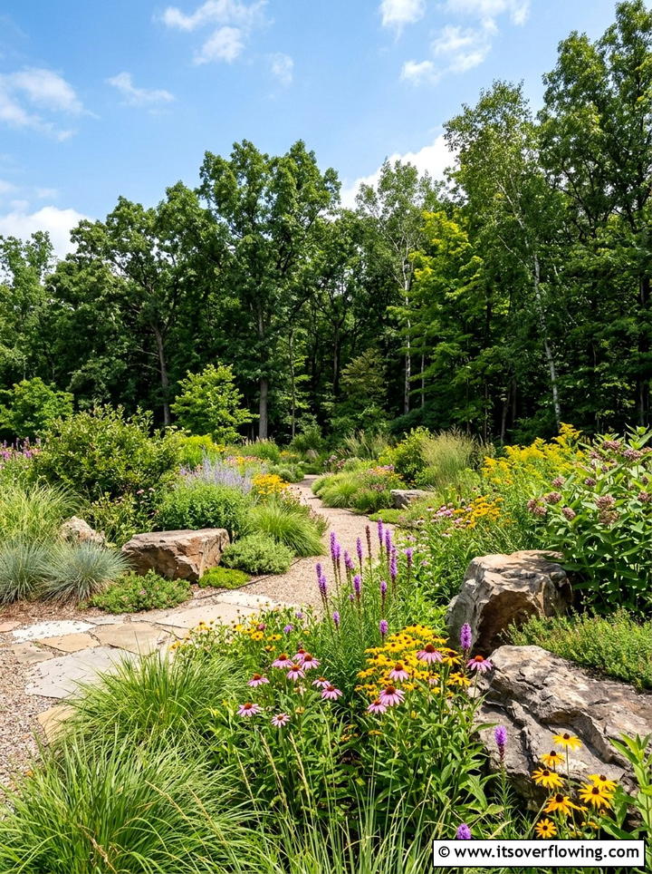 Native Plant Garden - 25 garden design ideas for beginners