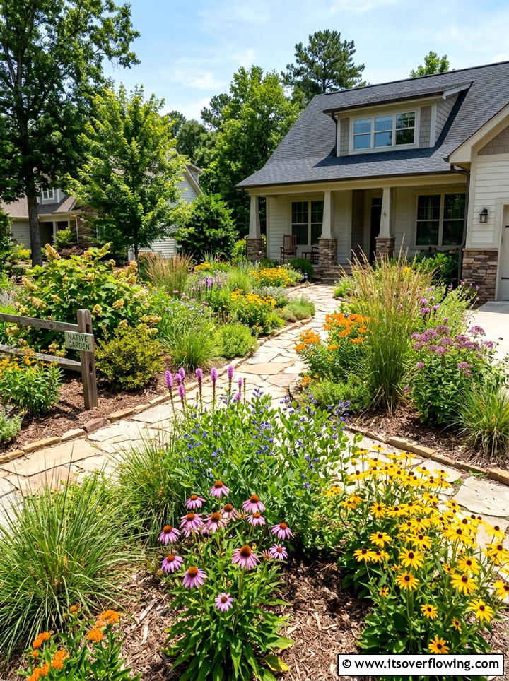 Native Plant Landscape - 25 garden ideas for suburban homes