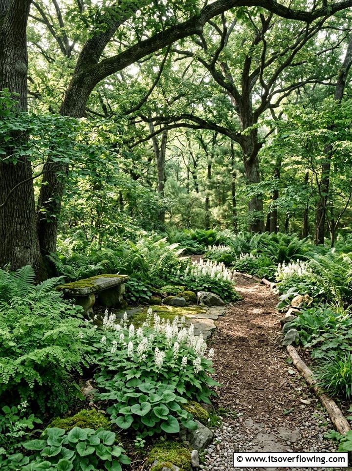 Native Shade Garden - 25 garden ideas with native plants