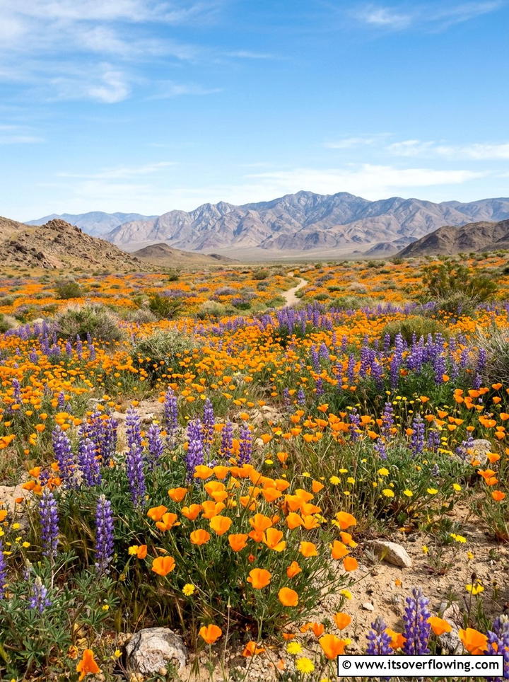 Native desert wildflower meadow - 25 garden ideas for desert style