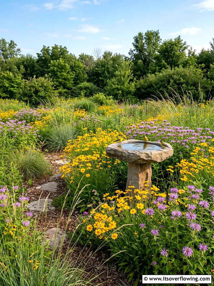 Native flower sanctuary - 25 garden design ideas with seasonal flowers