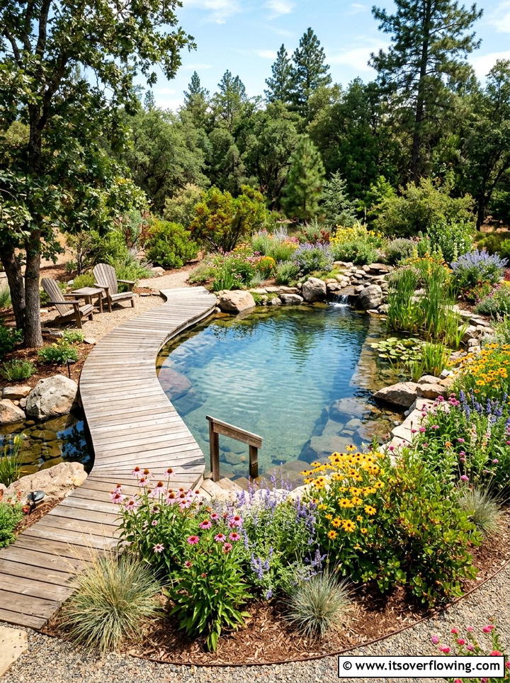 Native plant pool landscaping - 25 garden design ideas for pool areas