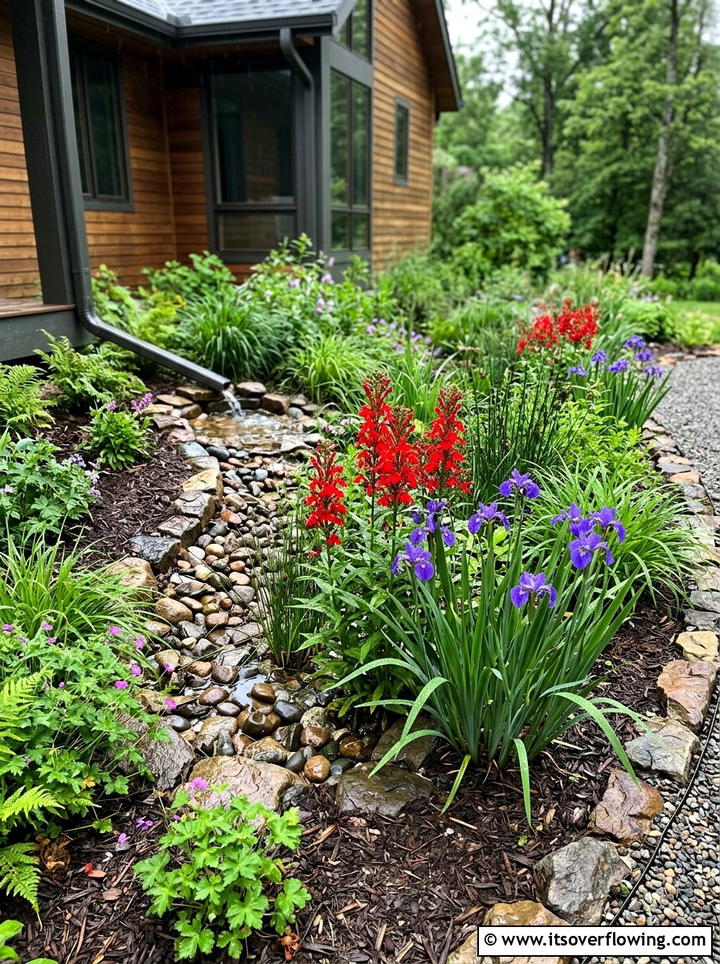 Native plant rain garden - 25 creative garden ideas with native wildflowers
