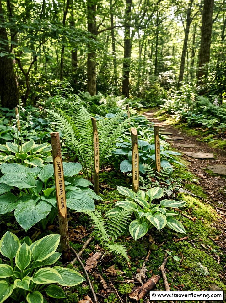 Natural Branch Plant Labels - 25 recycled garden ideas with garden markers