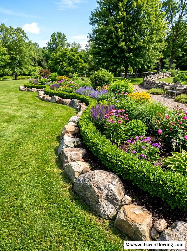 Natural Garden Borders - 25 garden design ideas for pet friendly yards