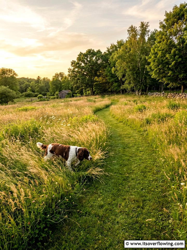 Natural Meadow Grass For Pets - 25 backyard decorating ideas with pet friendly setup