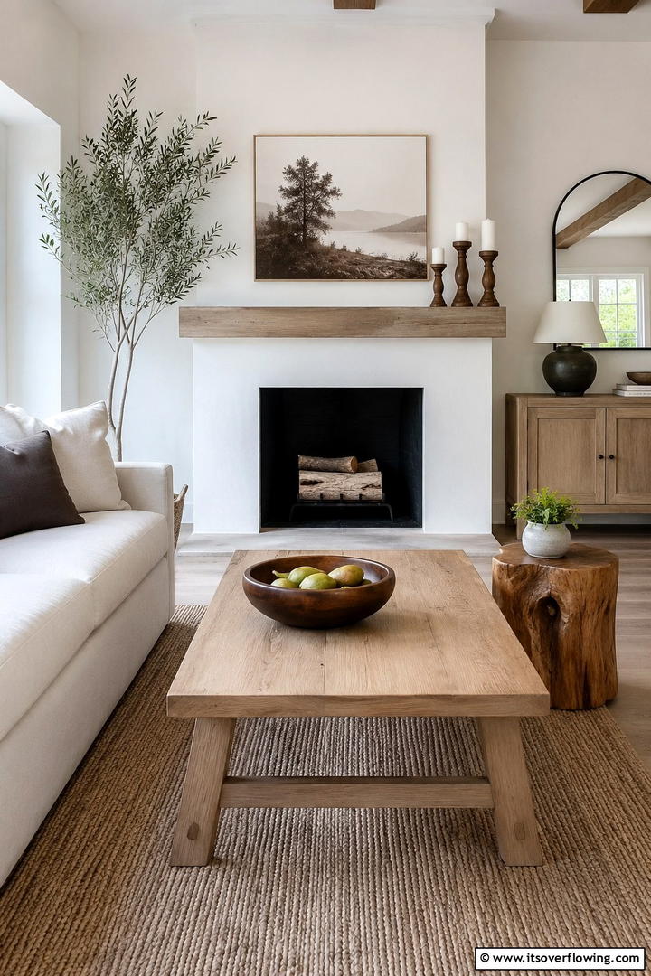 Natural Wood Element Collection - 50 Fall Decor Ideas for A Cozy Seasonal Refresh at Home