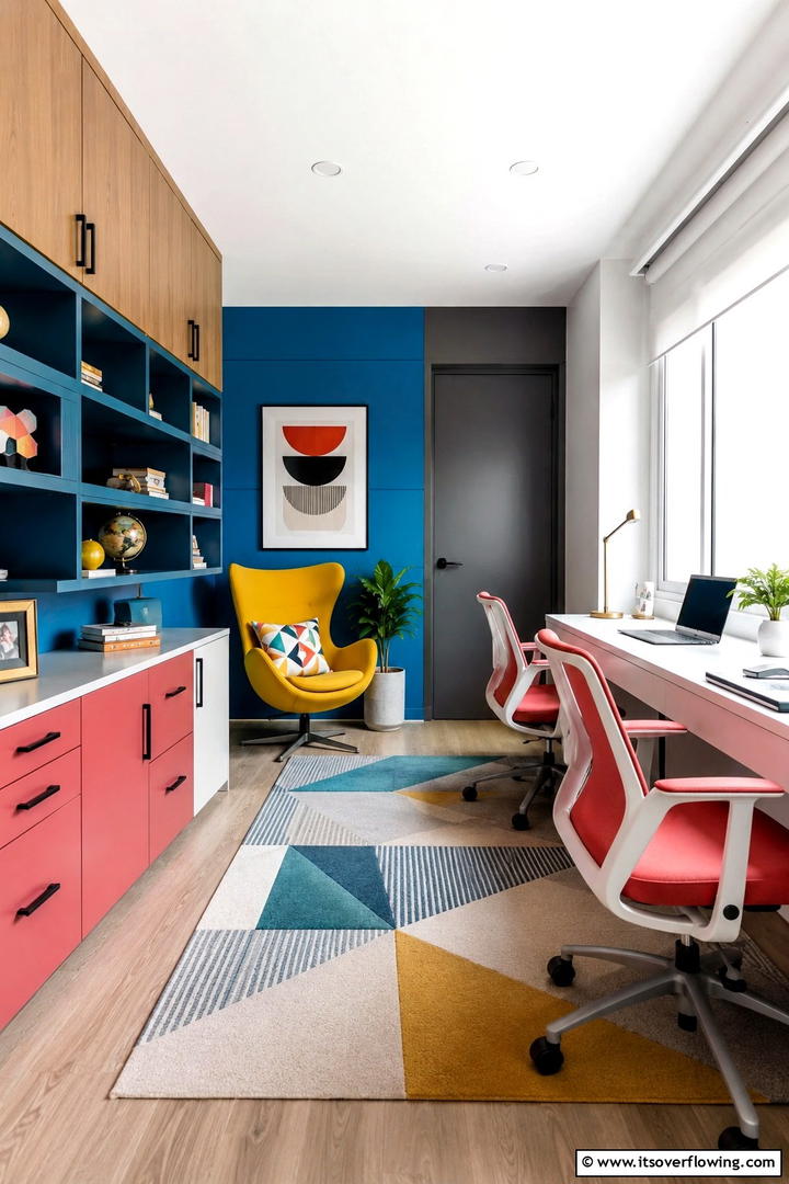 Nature Inspired Study - 30 Study Room Ideas to Boost Focus and Productivity at Home