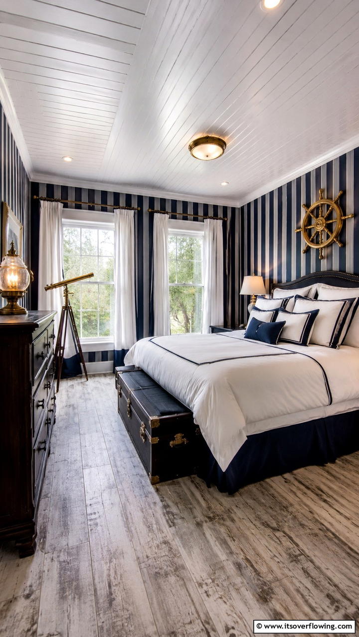 Nautical Adventure - 25 Boys Room Paint Ideas for Fun and Creativity