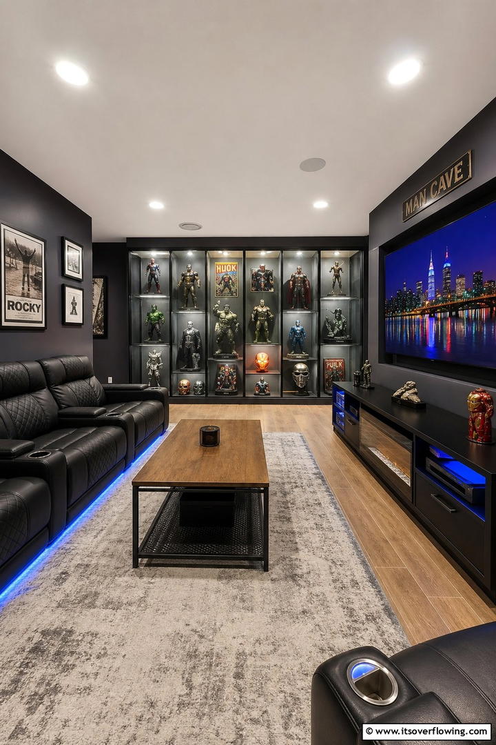 Nautical Themed Retreat - 20 Man Cave Living Room Ideas for the Ultimate Retreat