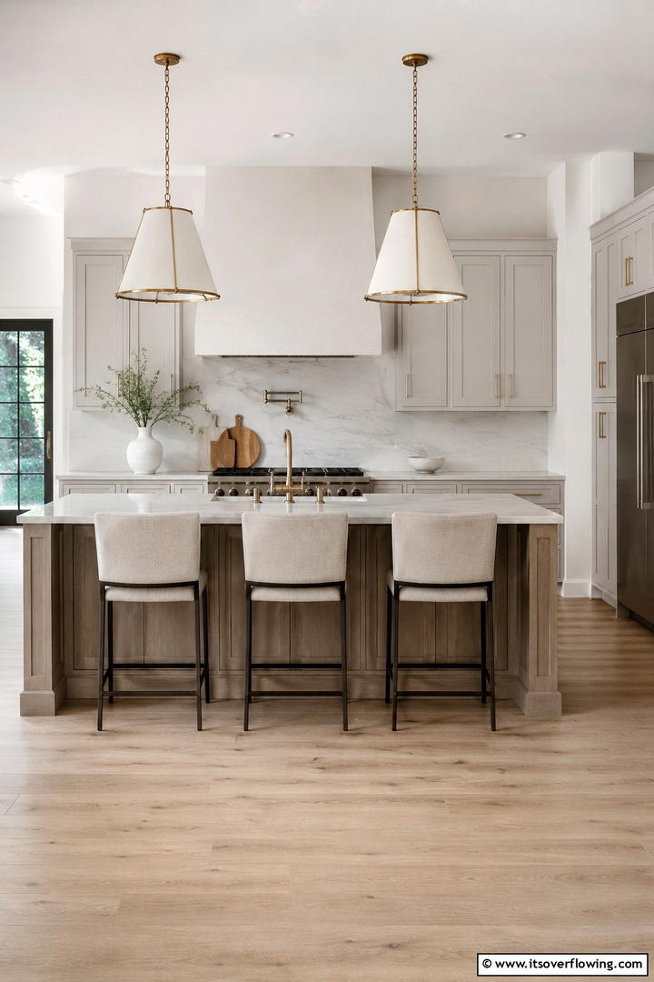 Neutral Color Palette - 30 Scandinavian Kitchen Ideas- Minimalist & Cozy Designs