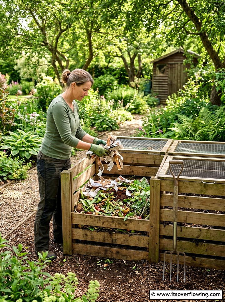 Newspaper Compost Carbon Source - 25 recycled garden ideas with old newspapers
