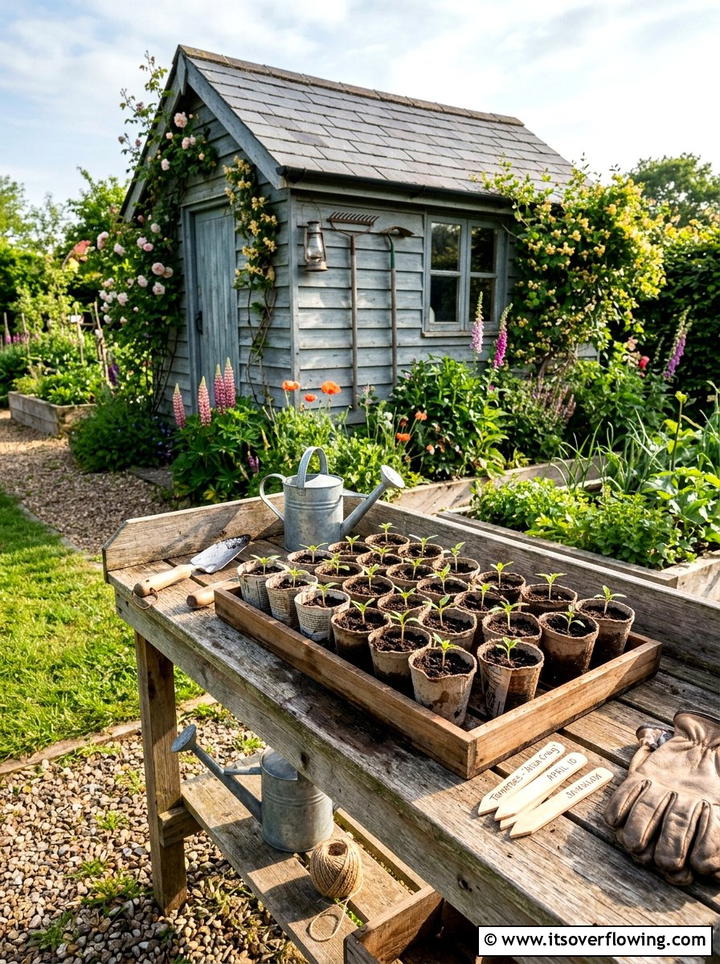 Newspaper seed starter pots - 25 recycled garden ideas with newspapers
