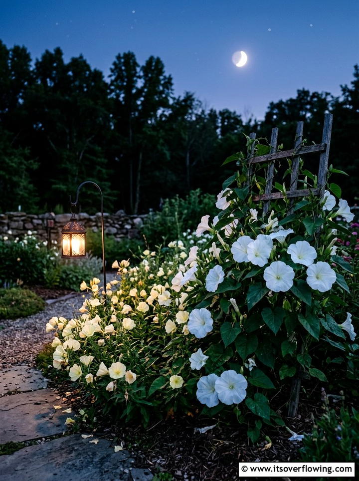 Night Blooming Flowers - 25 creative garden ideas with butterfly habitats