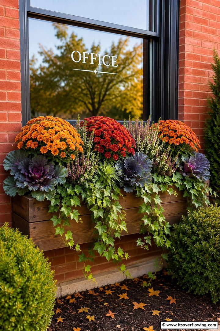 Office Window Box Fall Garden - 50 Fall Office Decor Ideas for A Sleek, Calm Workspace