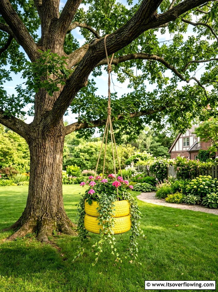 Old Boot Flower Pot - 25 recycled garden ideas on a budget